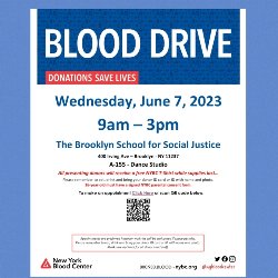 Blood Drive Flyer